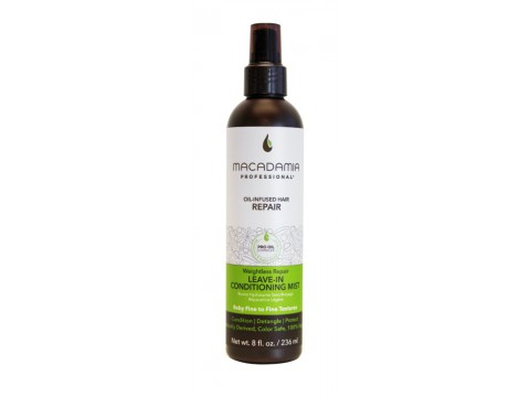 Macadamia drėkinamoji, nenuplaunama, kondicionuojanti dulksna plaukams Weightless Repair Leave - In Conditioning Mist 236ml